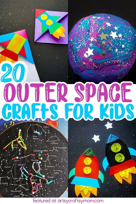 20 Outstanding Outer Space Crafts For Kids To Make And Learn Artofit