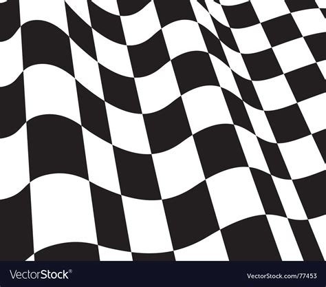 Checkered Flag Royalty Free Vector Image VectorStock