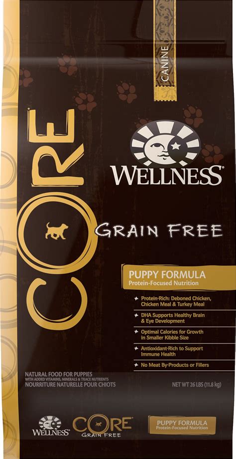 Maybe you would like to learn more about one of these? Wellness CORE Grain-Free Puppy Chicken & Turkey Recipe Dry ...