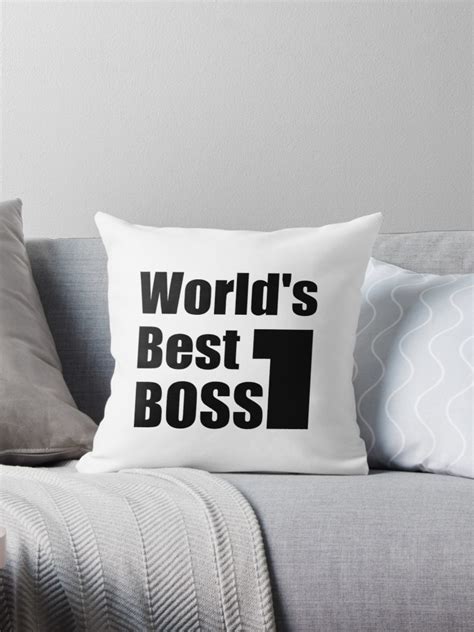 If you're not super close with them, it might be tough to figure out where to start, but if you guys are basically bffs, you definitely want to impress them with something thoughtful. Farewell Gift For Boss | Throw Pillow | Farewell gift for ...
