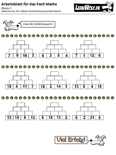 Bungen Mathe Klasse Kostenlos Zum Download Lernwolf De