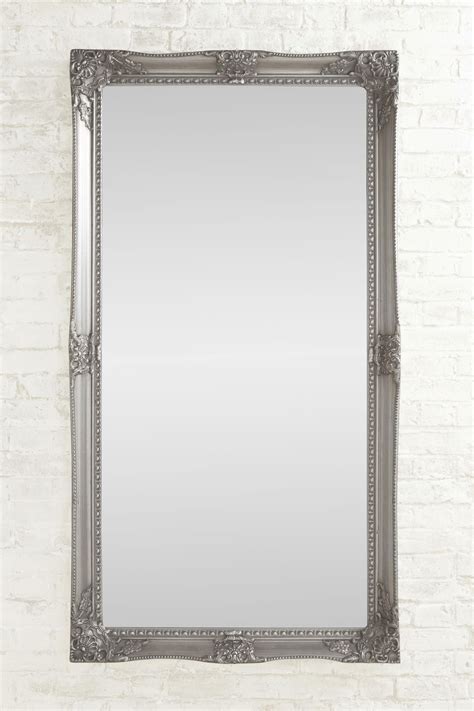 Buy Charlotte Pewter Floor Mirror From The Next Uk Online Shop Mirror