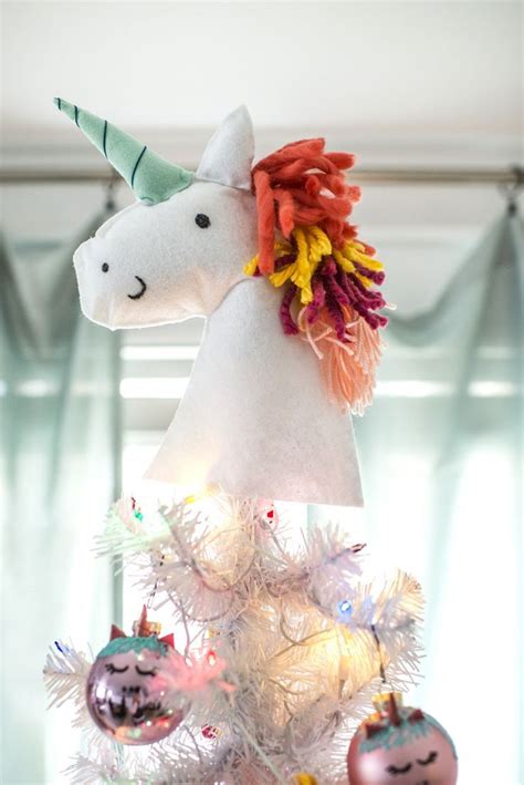 Unicorn Christmas Tree A Subtle Revelry Rainbow Christmas Tree
