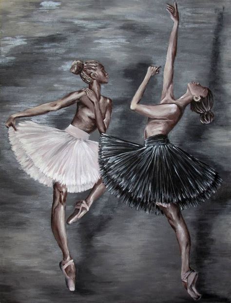 Ballet Painting Ballet Painting Painting Acrylic Painting Canvas