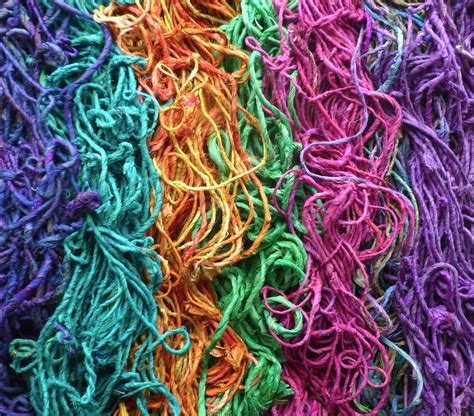 Sari Silk Ribbon Yarn Choose Any Color Recycled Sari Silk Etsy