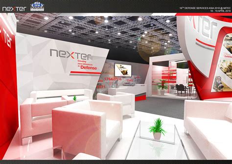 A masterpiece of design, mitec is set to be the malaysia's largest exhibition space with an estimated 40,000 daily visits. NEXTER@16th DEFENSE SERVICE ASIA 2018 ,MITEC KL on Behance