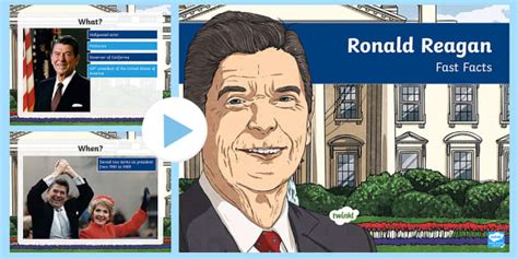 Ronald Reagan Facts Powerpoint Twinkl Resources Twinkl