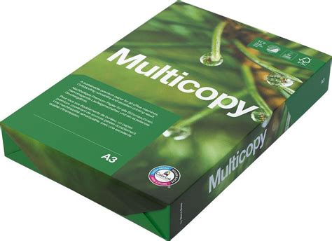 Kopipapir Multicopy Org A3 80g 500 Bare 148 Kr