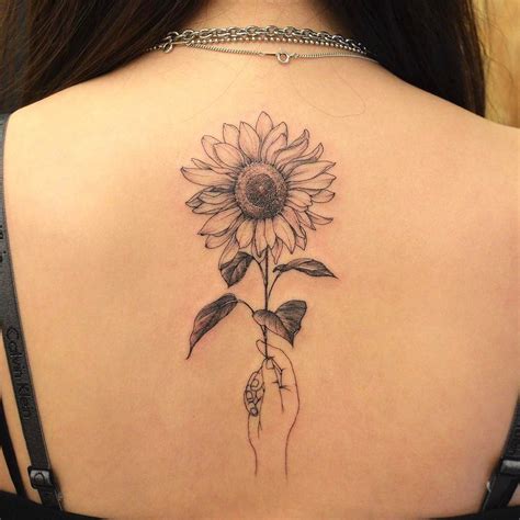 Girasoles Sunflower Tattoo Flower Tattoos Sunflower Tattoos Kulturaupice