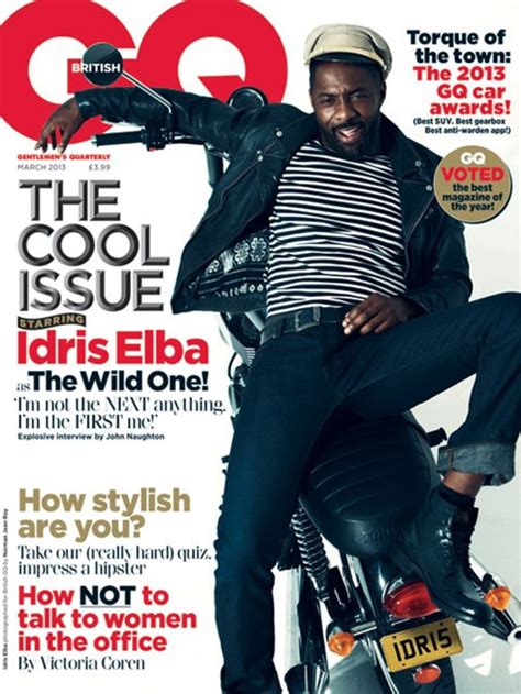 Idris Elba Covers Gq Talks Sex Symbol Status Women And James Bond Photo