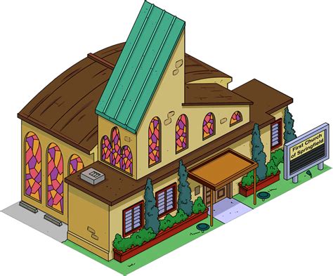 First Church Of Springfield Los Simpson Springfield Wiki Fandom