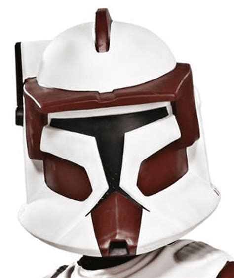 Commander Fox Clone Trooper Helmet Costume Mask Child Boys Star Wars