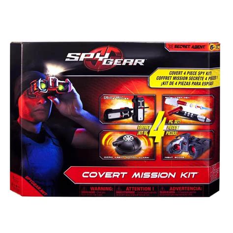 Buy Spy Gear Covert Mission Kit Ultimate Secret Agent Spy Tool Set