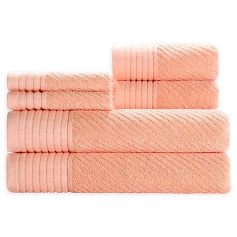 This elegant six piece set includes: Caro Home Beacon 6-Piece Bath Towel Set | Disposable guest ...