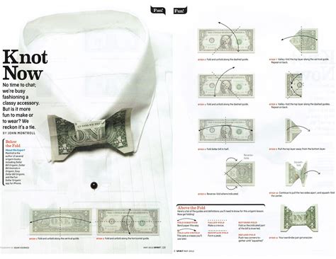 5simple Bow Tie Origami Dollar Bill Joepisco