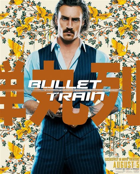 Bullet Train Character Posters Shows Off Star Studded Assassins