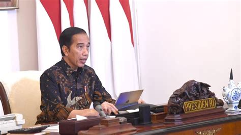 Foto Presiden Pimpin Ratas Evaluasi Pelaksanaan Psbb Beritaindonesiaid