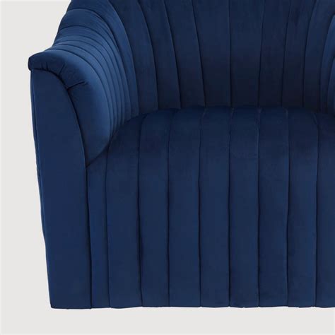 Maybe you would like to learn more about one of these? Opel Navy Blue Velvet Armchair | House of Sloane