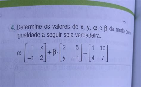 Determine O Valor De Y Na Igualdade