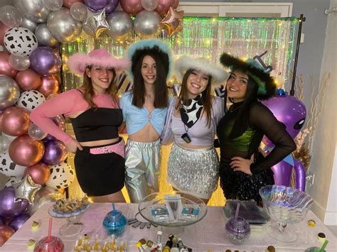 Space Cowgirl 21st Birthday Party
