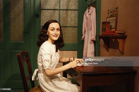 A Wax Figure Of Anne Frank And Their Hideout Reconstruction Is News