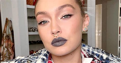 Gigi Hadid Just Got A Septum Piercing Heres Everything You Need To