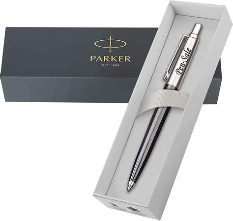 Personalised Ts For Him Engraved Parker Jotter Black Ballpoint Pen