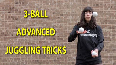 Advanced 3 Ball Juggling Tricks With Slow Motion Youtube