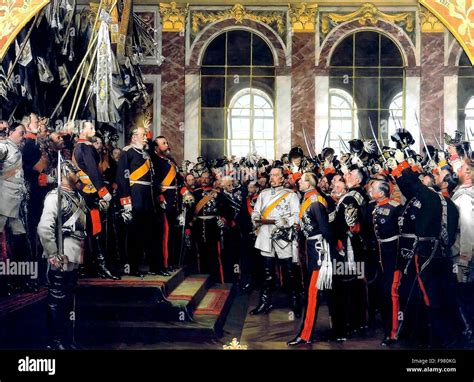 Proklamation Des Deutschen Kaisers Fotos Und Bildmaterial In Hoher