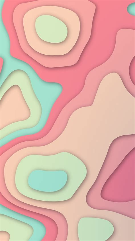 Pastel Slide Elevation Colorful Abstract Iphone 7 6s 6 Plus And Pixel