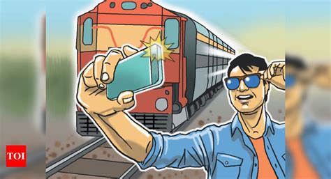 Lucknow Youth Charred While Trying To Click Selfie Atop Train Lucknow News Times Of India
