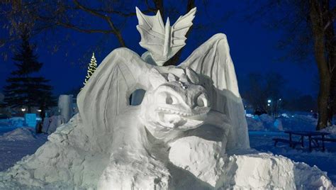 16 Amazing Snow Sculptures Made In Minnesota