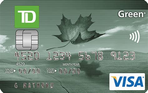 Every td checking account comes with a free visa debit card. Apply for a TD Green Visa Card | TD Canada Trust