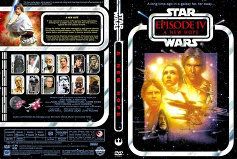 Star Wars Episode Iv A New Hope Movie Dvd Custom Covers