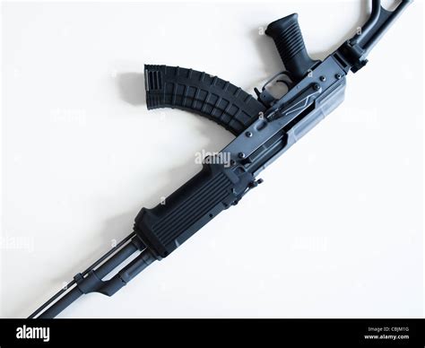 Custom Painted Ak 47 With A 30 Round Magazine And A Folding Stock Stock