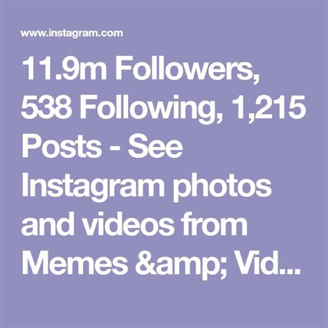 119m Followers 538 Following 1215 Posts See Instagram Photos And
