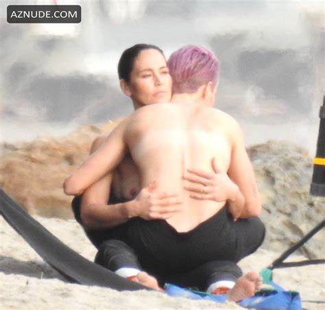 Megan Rapinoe And Sue Bird During A Romantic Photoshoot On The Beach In Malibu Aznude