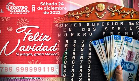 Lotería Nacional ¿cuándo Se Sortea El Gordo De Navidad Sorteo Gordo De Navidad 2022 México