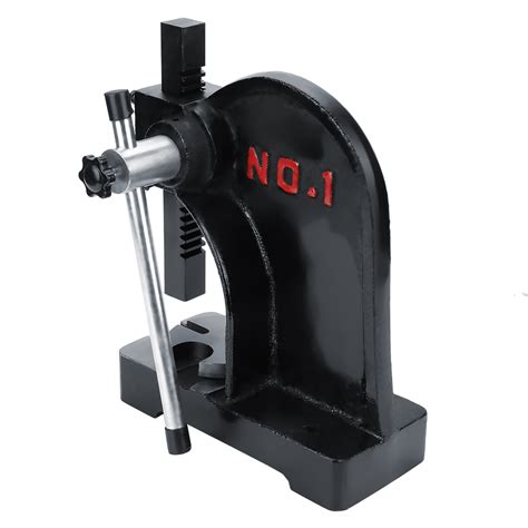 1t Carbon Steel Desktop Hand Punch Press Machine Metal Arbor Pressing