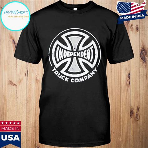 official vintage independent truck company iron cross skateboard truck logo t shirt hoodie