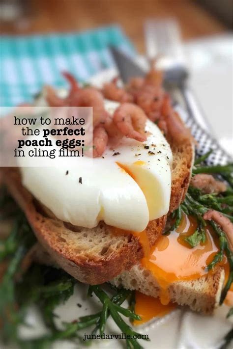 How To Make Perfect Poached Eggs In Cling Film Simple Tasty Good