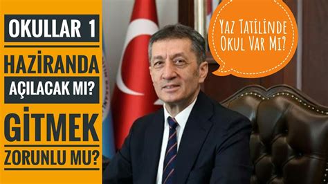 İçişleri bakanlığı'nın 26 şubat tarihli genelgesiyle 1 mart'ta cumhurbaşkanı recep tayyip erdoğan başkanlığında toplanacak kabinede yeni kararlar alınıncaya kadar mevcut tedbirler uygulanmaya devam edecek. Okullar 1 Haziranda Açılacak Mı? Yaz Tatilinde Okul Var Mı ...