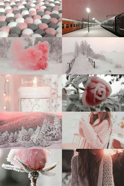 Tumblr Winter Aesthetic Collage Wallpaper - Wallpaper Download