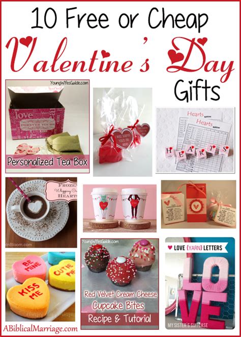 30 creative valentine's day gifts for friends that come straight from the heart. 10 Free or Cheap Valentine's Day Gifts - A Biblical Marriage