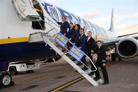 new ryanair east midlands airport to seville route launched