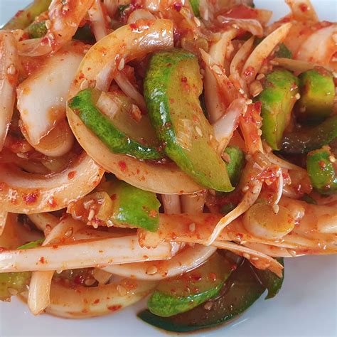 Korean Cucumber Kimchi Recipe 엉클쿡 맛있는 음식 이야기