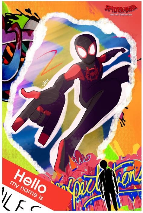 Itsv Miles Morales Art By Me Rspiderman