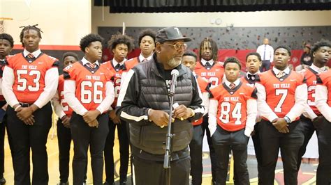 The Glenville Football Team Received Their Ohio High School Athletic