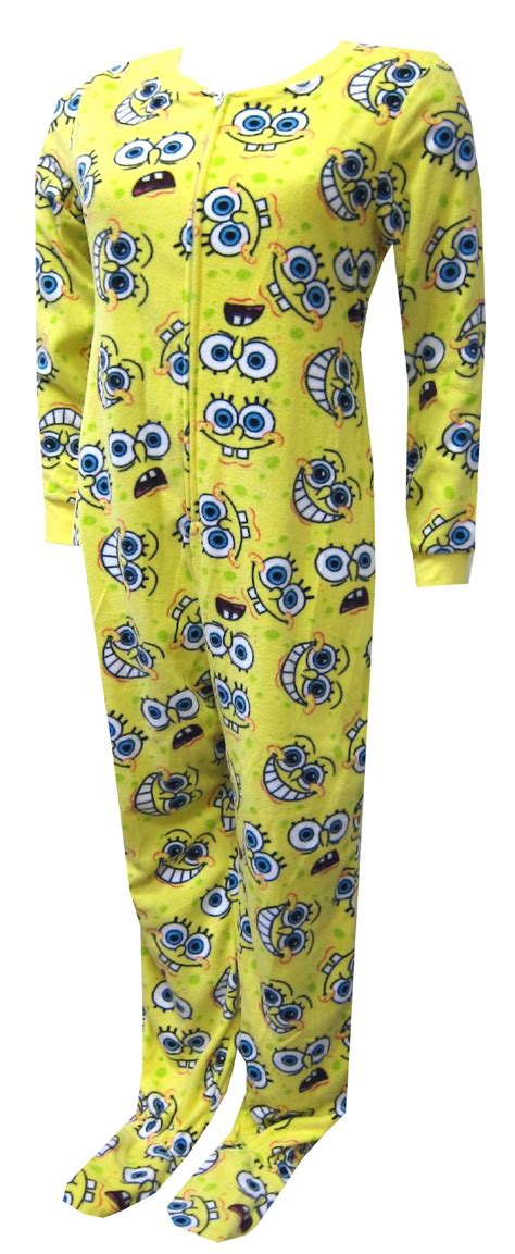 spongebob footie pajamas footie pajama cute outfits cute onesies