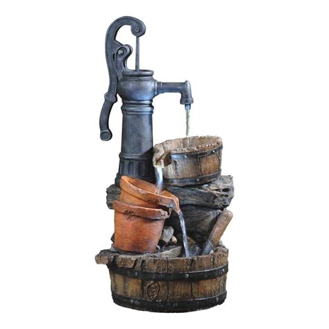 Fountain Cellar Classic Water Pump Fountain With Led Light Fcl061 The